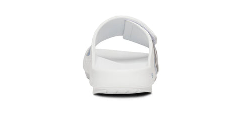 BAUER/OOFOS Women's OOahh Sport Flex Sandal – White